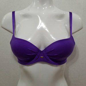 Victoria's Secret bra 32C Fabulous Lined Demi ruched charm discontinued 2013